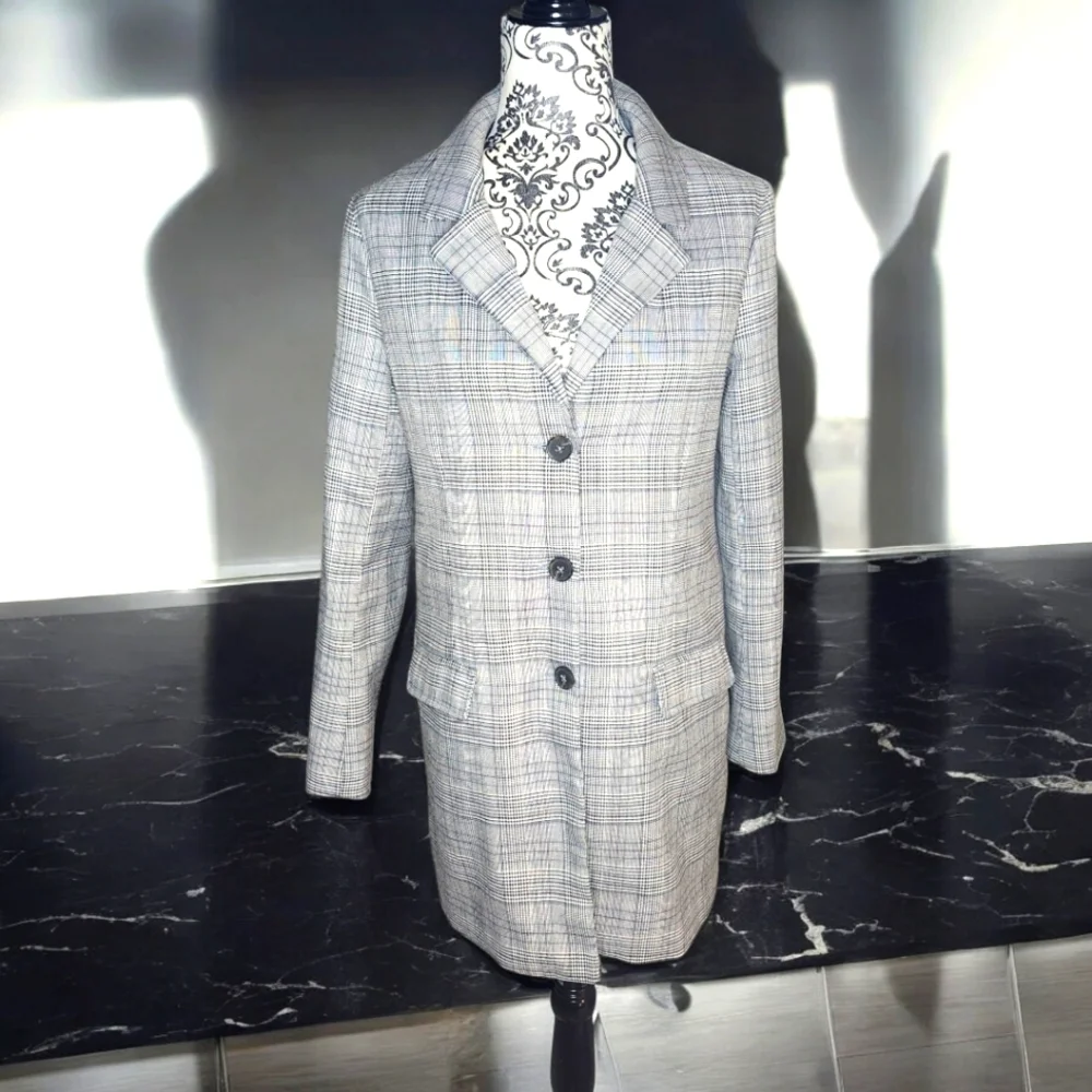 BB DAKOTA & STEVE MADDEN Regular Get Plaid Plazer- Small - Picture 3 of 10